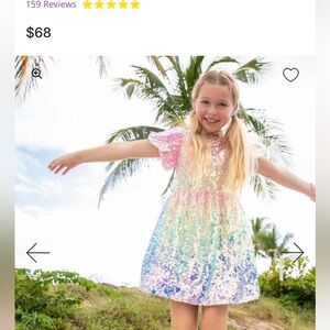 SEQUIN OMBRE DRESS